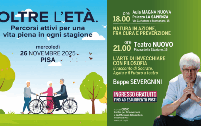L’arte di invecchiare con filosofia. Il racconto di Socrate, Agata e il Futuro a teatro